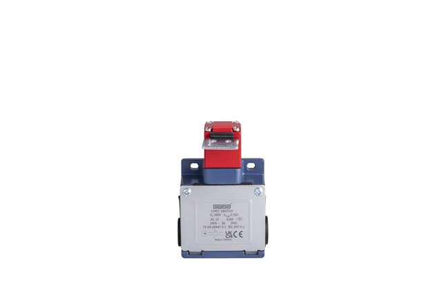 L53 Metal Body Metal With Right Angle+Flat Key Safety Switch Slow Action 1NO+1NC Limit Switch